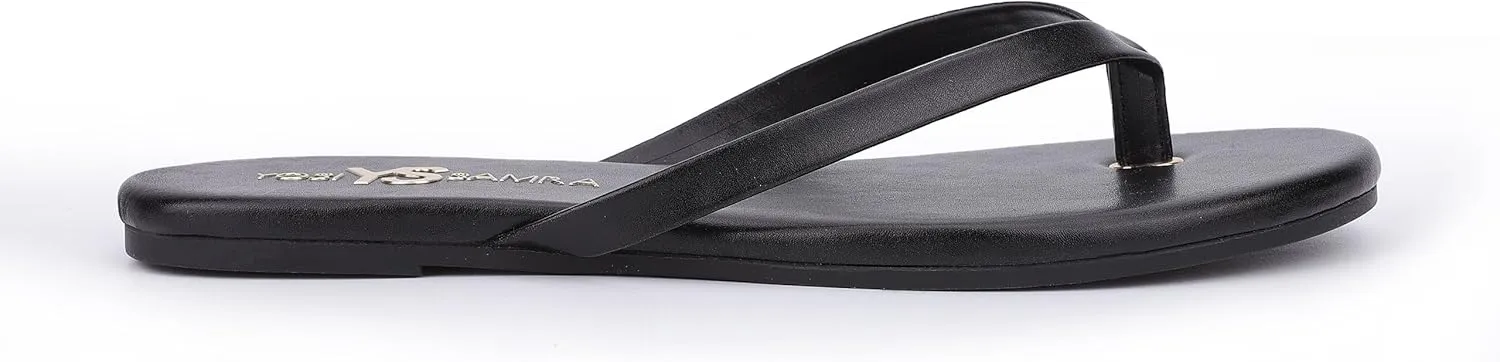 Yosi Samra Vegan Leather Flip Flop for Women, Rivington